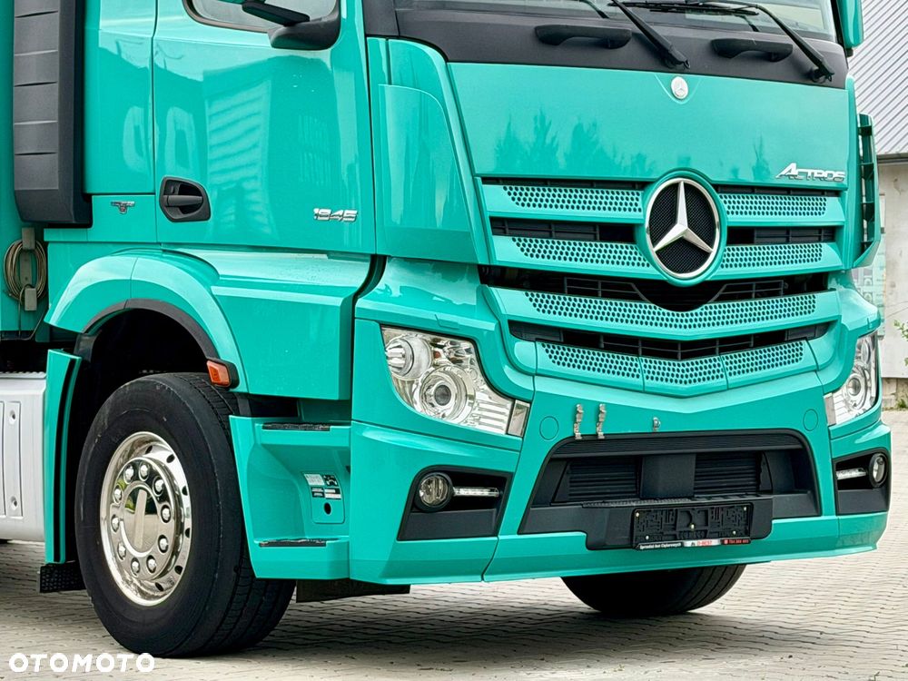 Mercedes-Benz ACTROS 1845 / FIRANKA / 18 EUROPALET / ALUSY / 8 000 KG ŁADOWNOŚCI / 2018 ROK / SPROWADZONY / AUTOMAT / SYPIALKA / EURO 6 - 12