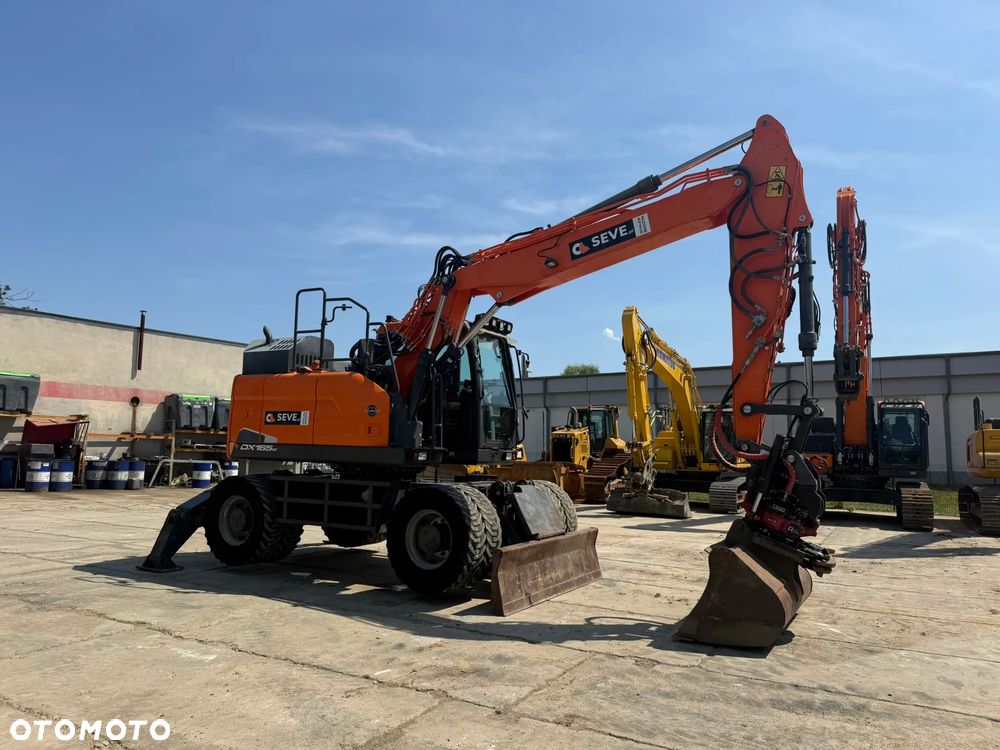 Doosan Doosan DX 165W - 5 z głowicą obrotową - 3