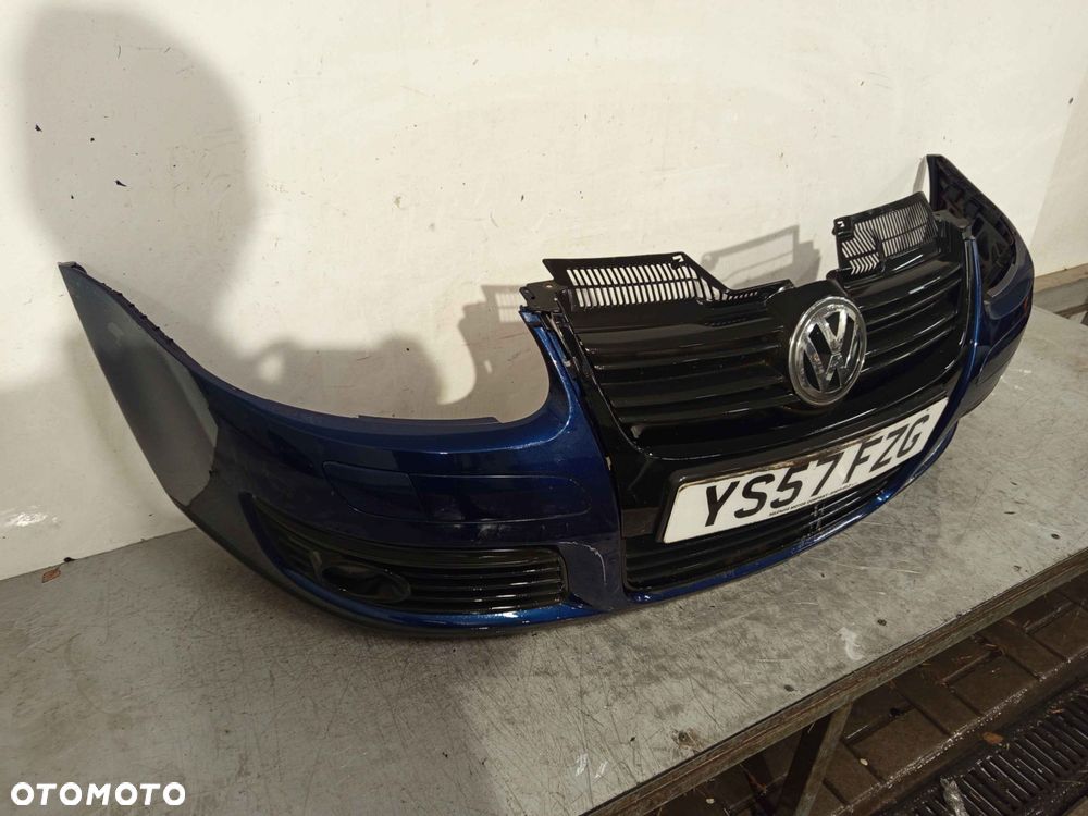 + ZDERZAK PRZÓD PRZEDNI VW VOLKSWAGEN GOLF 5 V GT GTI LD5Q GRANAT GRANATOWY SPRYSKIWACZE LAMP XENON HALOGENY - 3