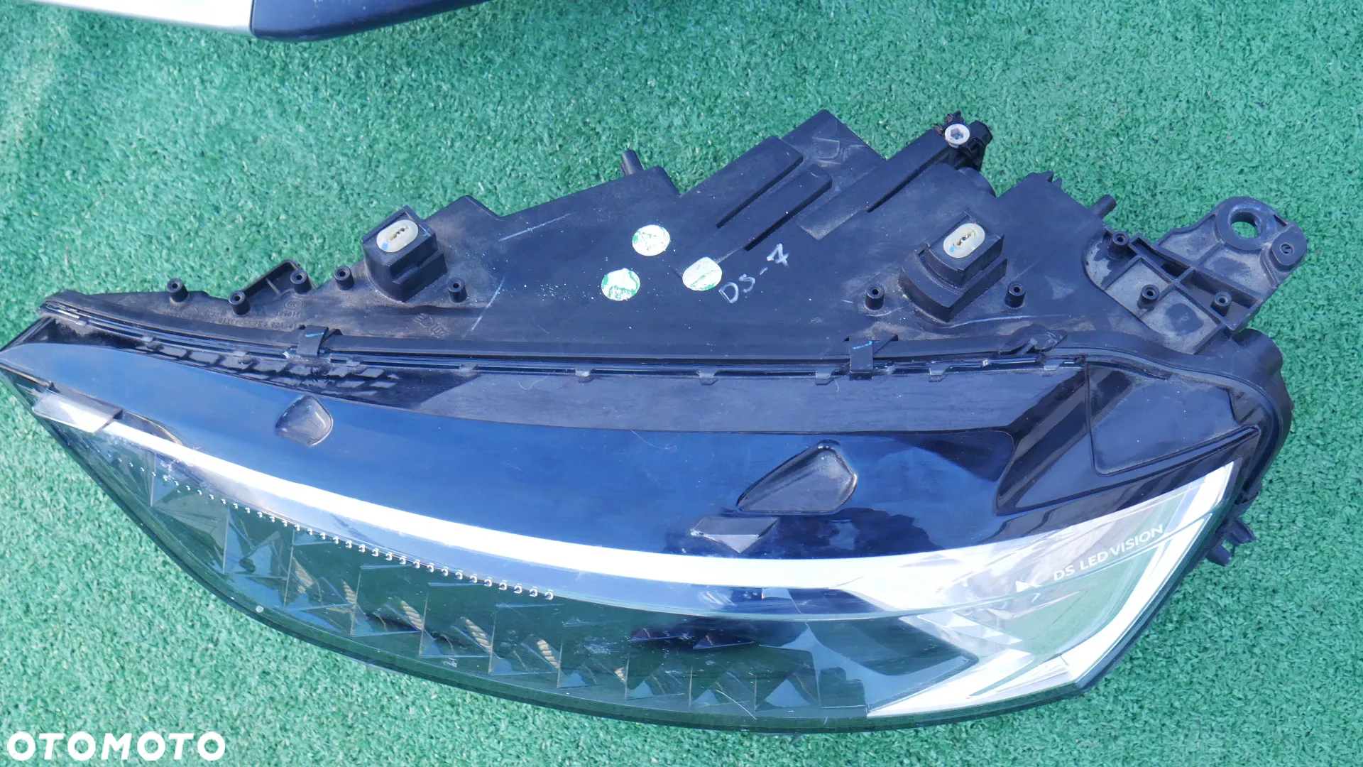 DS7 DS 7 DS-7 ZDERZAK PRZÓD GRILL ATRAPA LED DRL LEWY 9815740780 LAMPA LEWA PRZOD LED VISION EUROPA 9816527080 KIEROWNICA POWIETRZA ŚLIZGI - 14