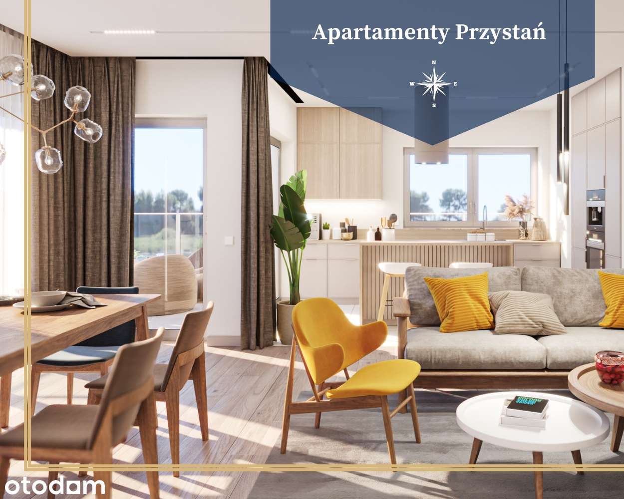 Nowy apartament, 115 m², 4 pokoje, 2 piętro, widok na jezioro!