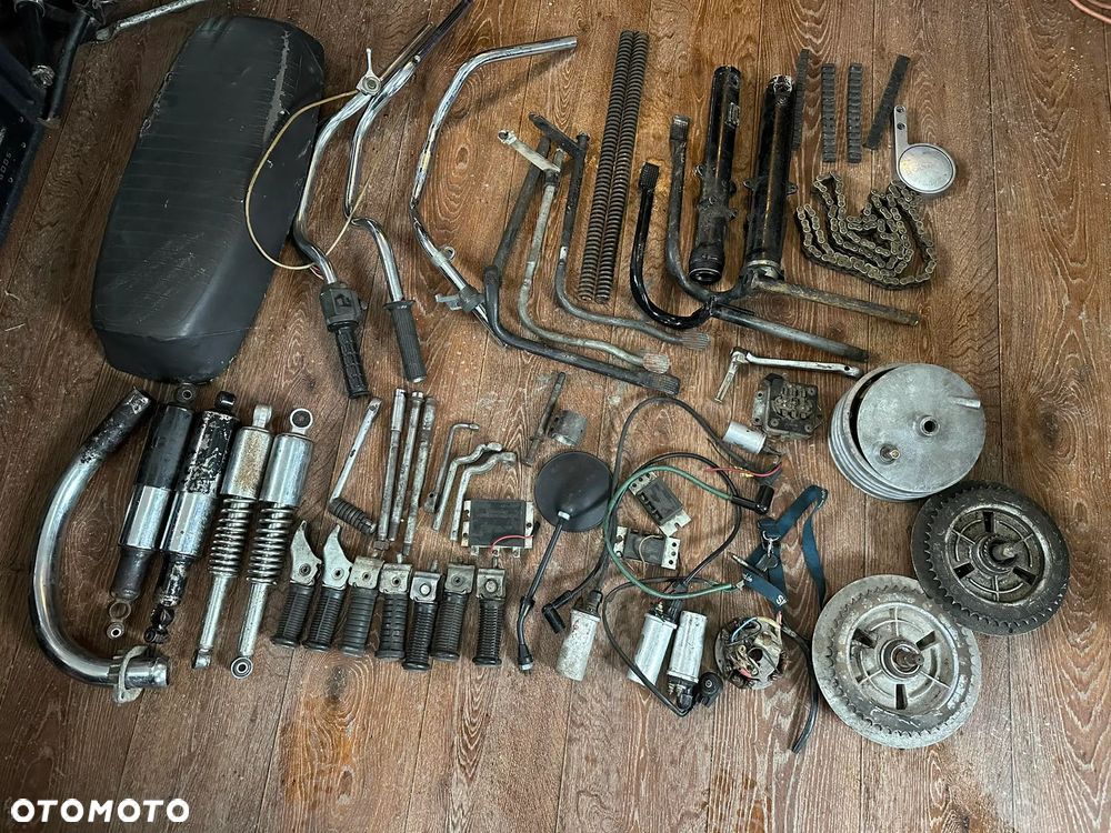 Części Simson S50 S51 Amortyzatory pedał hamulca Stopka Mocowanie Bęben - 24