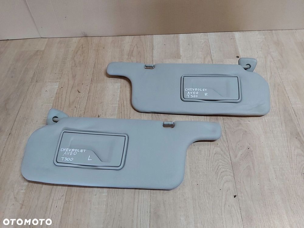 chevrolet aveo T300 osłona przeciwsłoneczna LEWA - 1