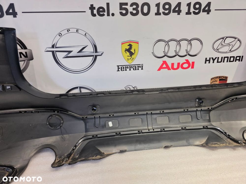 BMW X1 F48 M-PAKIET 14- ZDERZAK TYLNY TYLNI TYŁ NA 4xPDC + DYFUZOR NA DWA WYDECHY NR 51128059877 + 51128059878 NR AUKCJI NZ2220 - 31