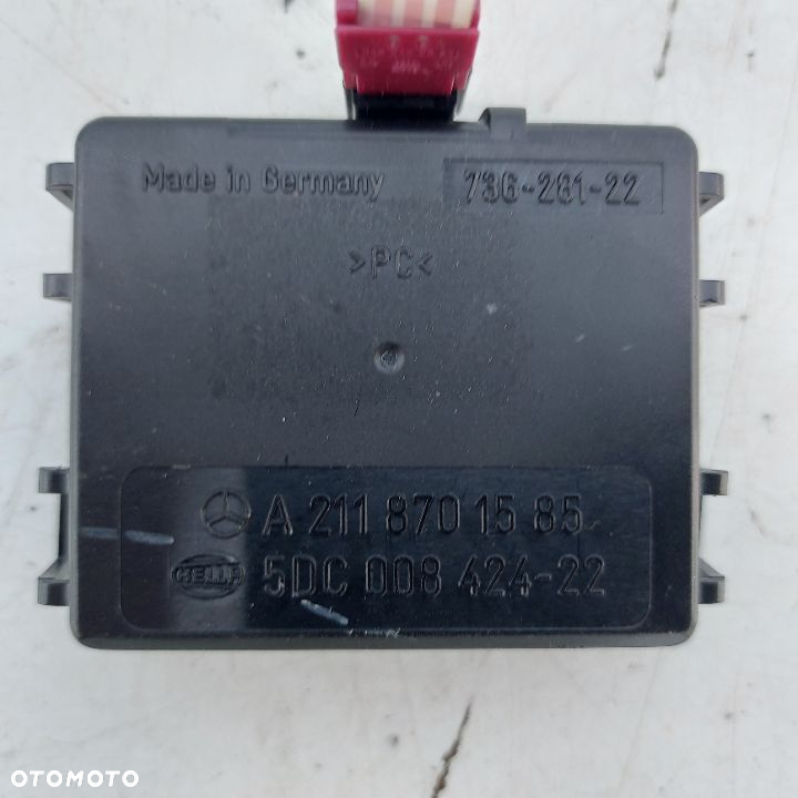SENSOR CZUJNIK DESZCZU ZMIERZCHU MERCEDES CLS W219 E W211 2118701585 ORYGINALNY DEMONTAZ - 2