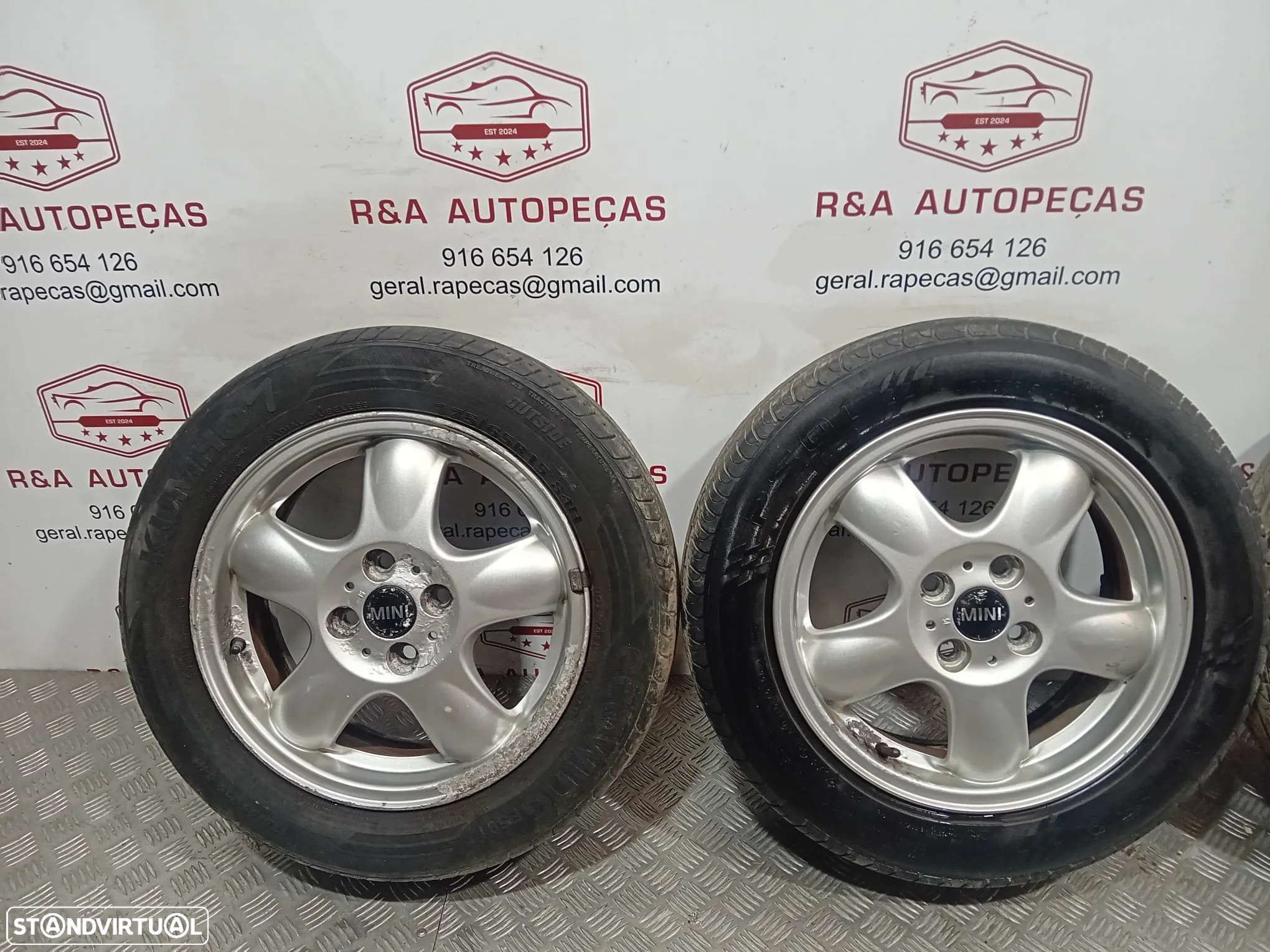 JANTES ORIGINAIS MINI COOPER R50 15 4X100 - 8