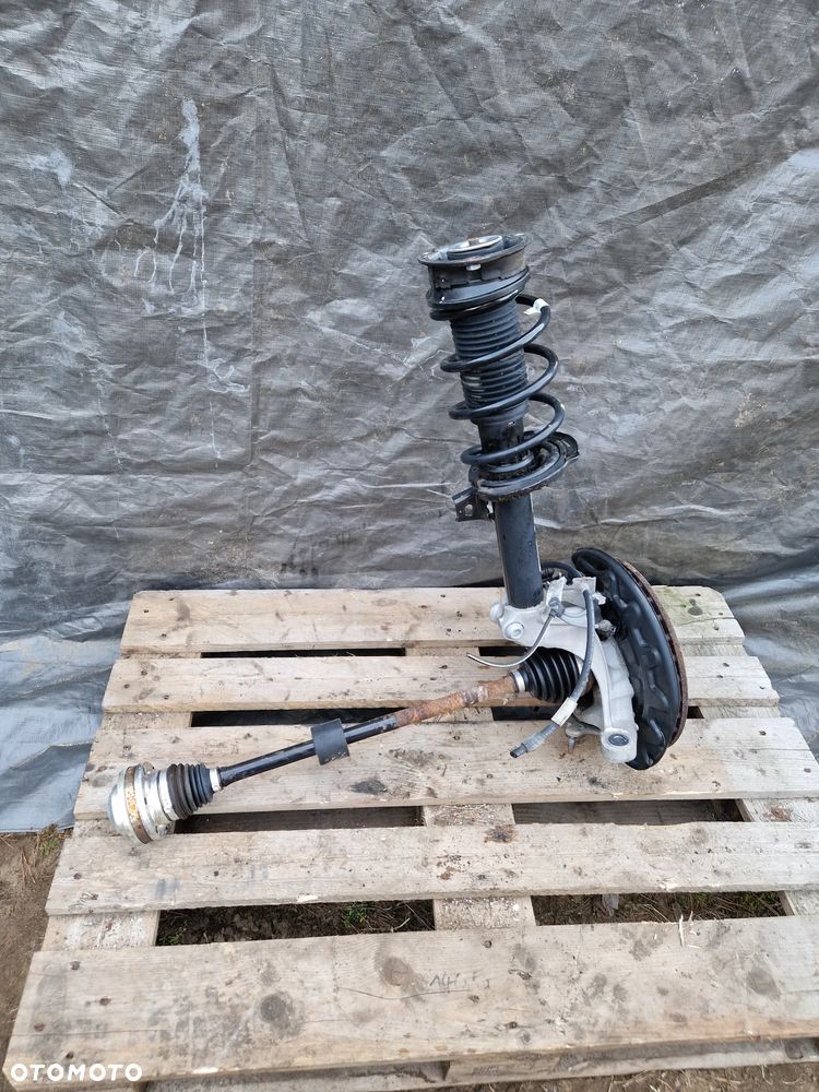 Tiguan II Tarraco Kodiaq Zawieszenie prawe przednie kompletne kopyto 5QF412021QF 5QF412031BL 5Q0407258A - 3