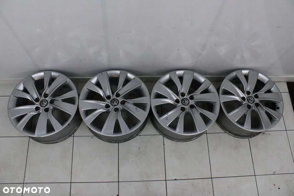 OPEL ASTRA J IV GTC 12R- FELGI ALUMINIOWE KOMPLET 18" 7.5J ET41 5X115 - 1