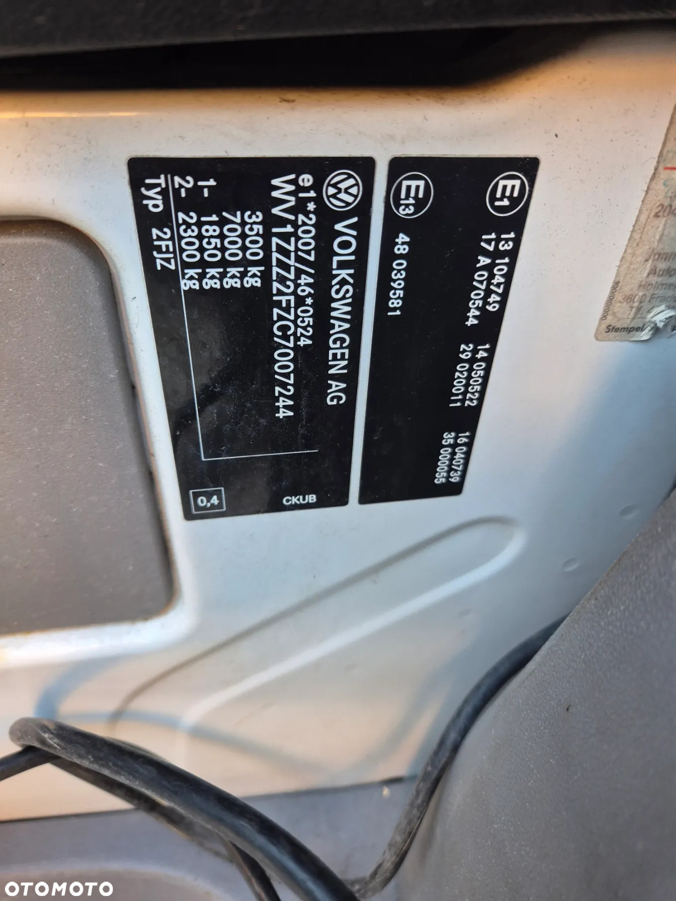 Volkswagen CRAFTER 2.0 165KM WYWROTKA KIPER 3.70 3 STRONY BLIZNIAK - 15