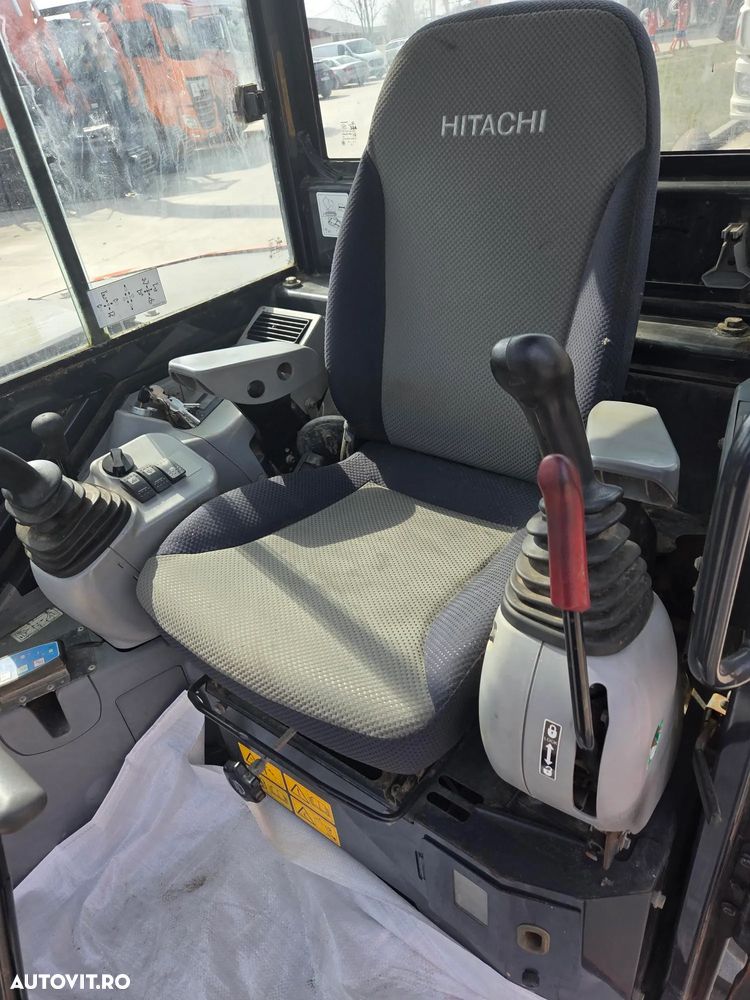 Hitachi ZX65USB-6, 2019, 2.006h, 6,5 TONE, CUPLA RAPIDA+2 CUPE EXCAVARE NOI+1 cupa taluz, inst picon pe brate, instal hidr rotire pe brate, LAMA NIVELARE, ad sapare 4,5m, ridica 4t, AC, posibilitate leasing-PROMOTIE 41900EUR+Tva - 14