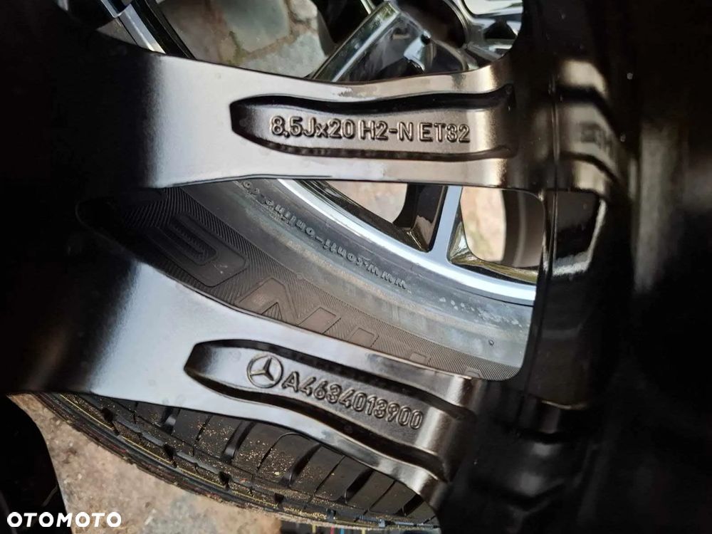 NOWE KOŁA LETNIE LATO MERCEDES R20 AMG W463 G KLASA A4634013900 ALUFELGI CONTINENTAL 265/50 R20 - 14