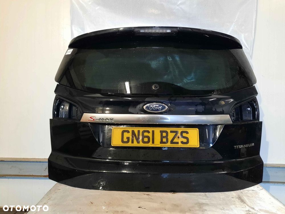 !  KLAPA BAGAŻNIKA TYŁ TYLNA  FORD S MAX LIFT CZARNY G6 - 5