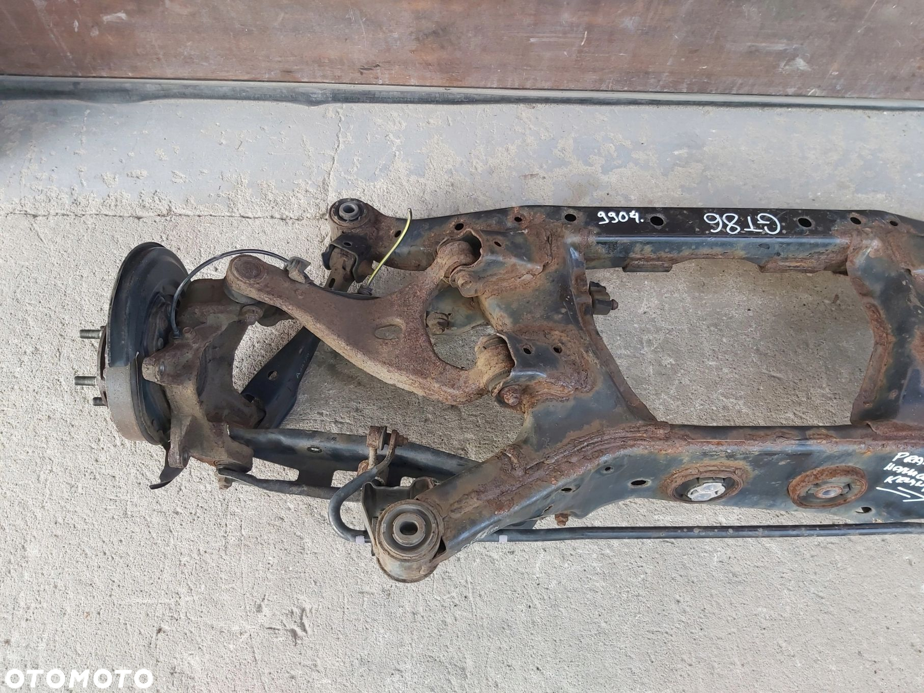 TOYOTA GT86 Subaru BRZ belka zawieszenia tył sanki wahacz zwrotnica - 2
