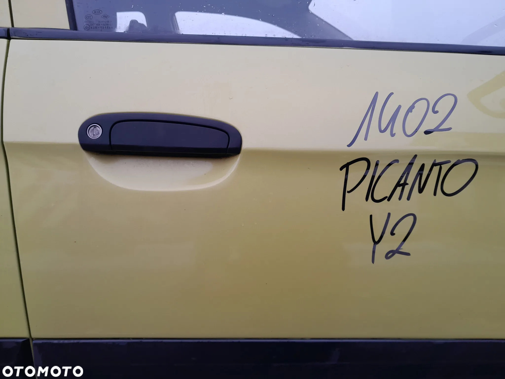 KIA PICANTO DRZWI PRAWE PRZEDNIE PRAWY PRZÓD KOLOR: Y2 - 2