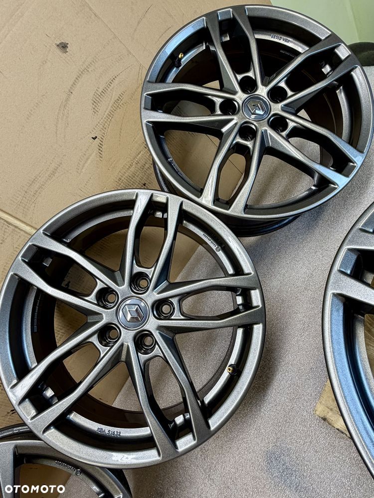 Alufelgi Renault OE 17 cali 5x114,3 Czujniki !! Jak Nowe !! - 4