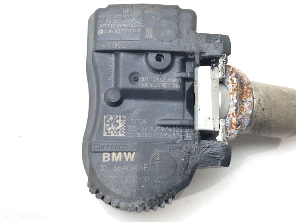 CZUJNIK CIŚNIENIA OPON - 45.00 PLN - BMW 3 (F30, F80) 2011 - 2018 340 i 240 kW [326 KM] benzyna - 3