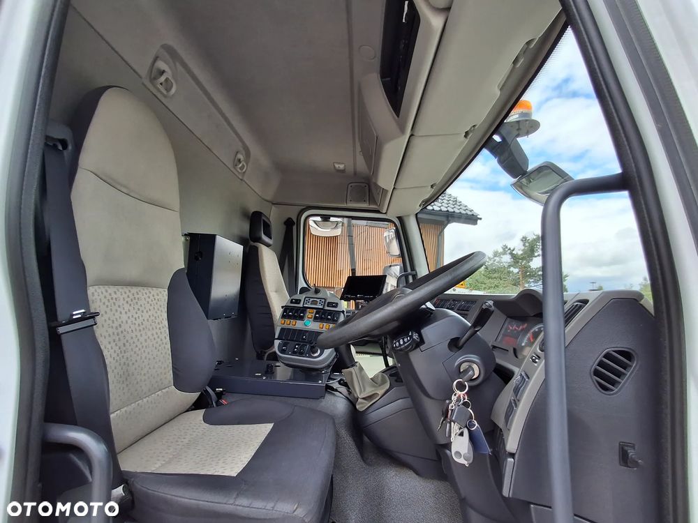 Renault Midlum 220 DXI Zamiatarka SEMAT Zoeller Johnston Szczotki L/R Obie Strony 2012r Napęd Hydrostat Euro 5 Rura Do Liści Studzienek 3873 Mth - 10