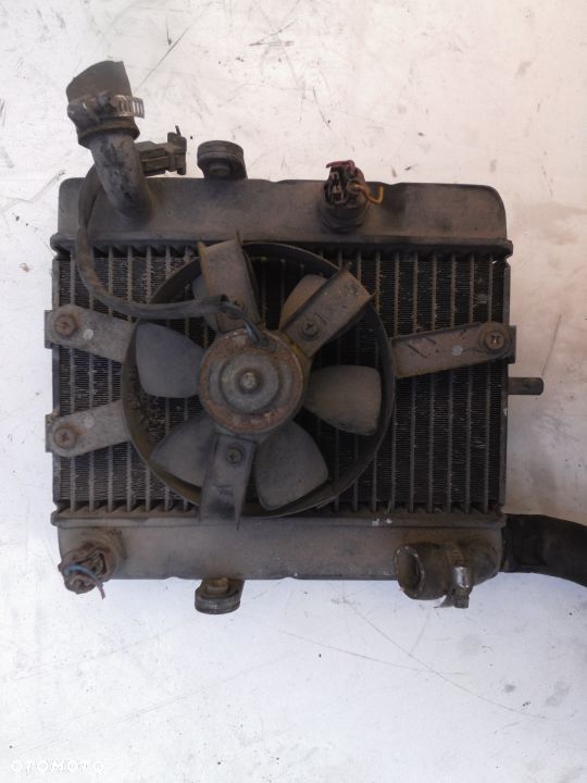 CHŁODNICA WENTYLATOR  TOYO RADIATOR 11702 MITSUBA JAPAN 2705 KOMPLET - 1