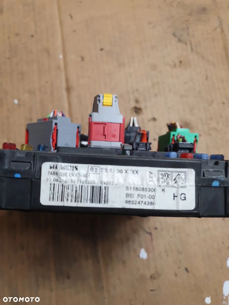 } MODUŁ BSI CITROEN PEUGEOT S118085300 - 2