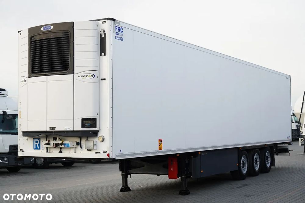 Schmitz Cargobull CHŁODNIA / CARRIER VECTOR 1550  / DOPPELSTOCK / KOSZ NA PALETY - 1