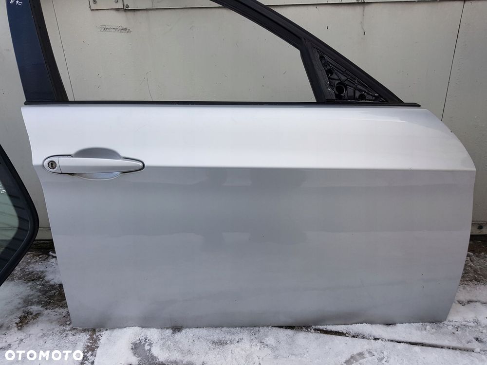 BMW 3 E91 E90 DRZWI PRAWE PRZÓD TITANSILBER 354 - 2