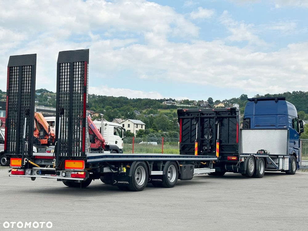 MAN TGX 26.470 * LAWETA 6,60 m + PRZYCZEPA * 6x2 * STAN BDB - 18