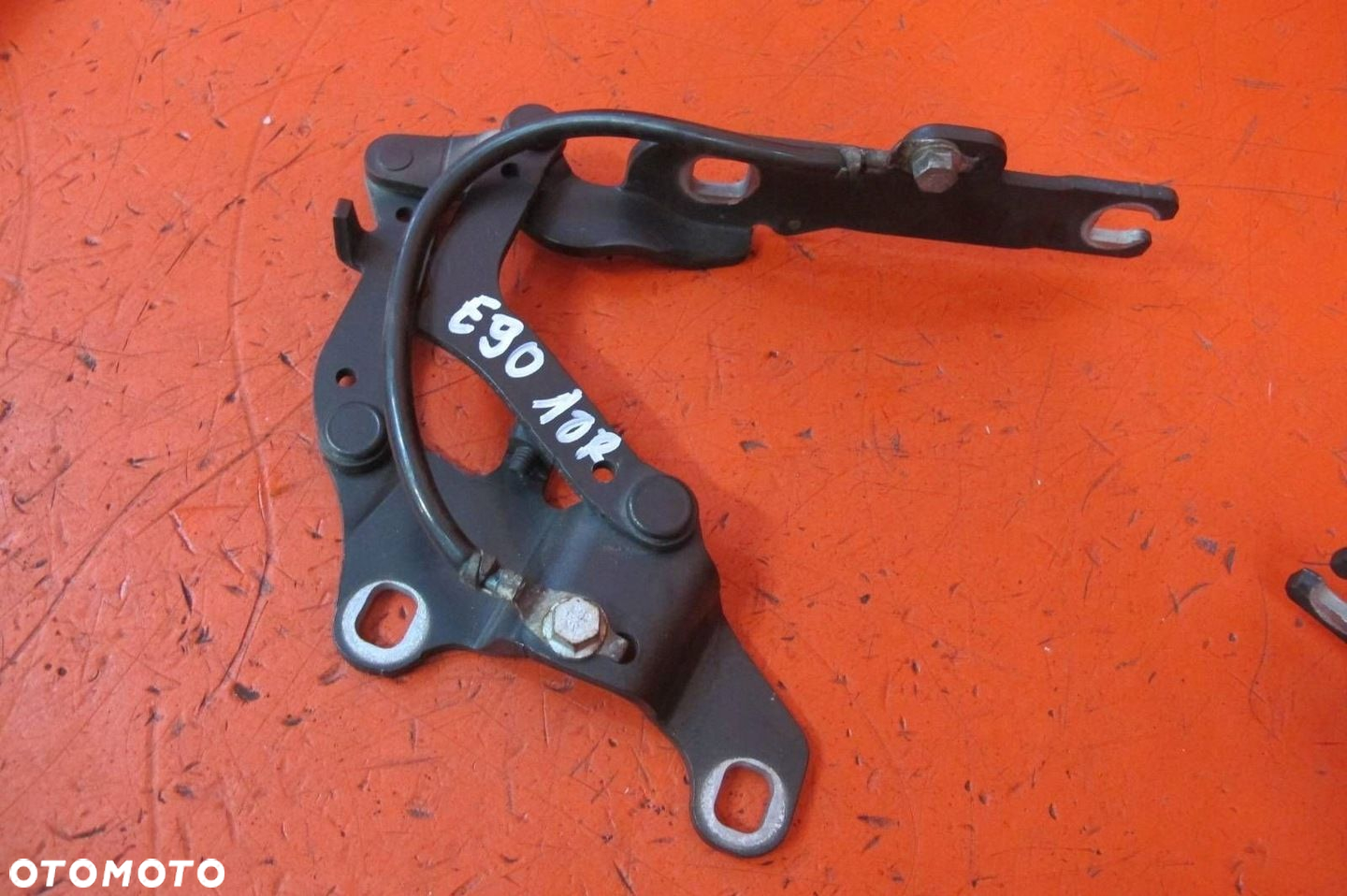 BMW 3 E90 E91 ZAWIASY MASKI PRAWY LEWY PRZÓD CZARNE 475/9 475 KPL - 2