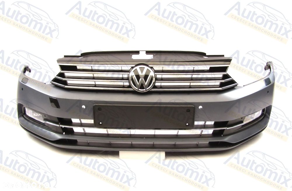 Zderzak przedni VW Passat B8 14 - 19 Sprysk. / Pdc-4 - 7