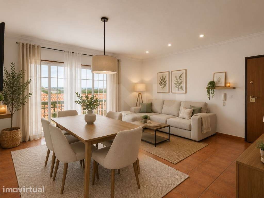 Apartamento T2 para venda na Assenta, São Pedro da Cadeira. - Grande imagem: 2/45