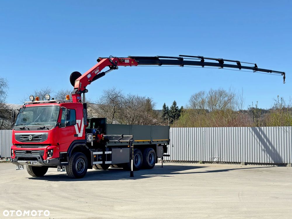 Volvo FMX 420 * Skrzynia 5,80m * HMF 2420 K8 + PILOT / 6x6 * STAN BDB - 2