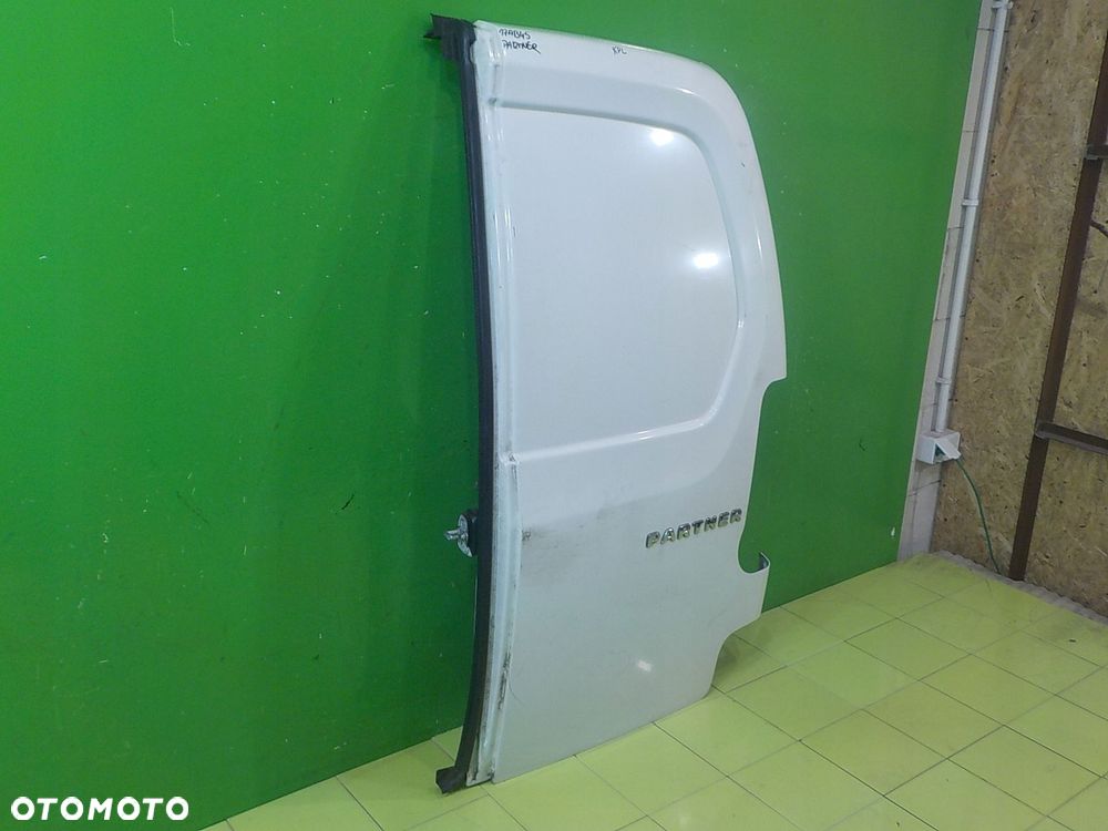 PEUGEOT PARTNER II III LIFT I 1.6 HDI 13r VAN drzwi prawe tyl kompletne - 2