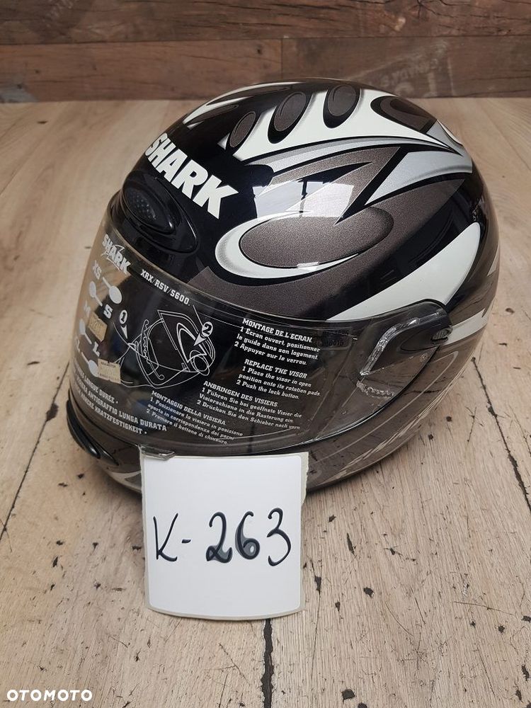 Kask motocyklowy Shark S600 rozmiar XS 54 - 1