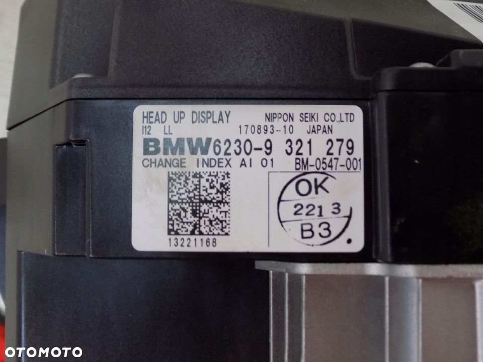 BMW i8 WYŚWIETLACZ HEAD UP 9321279 - 4