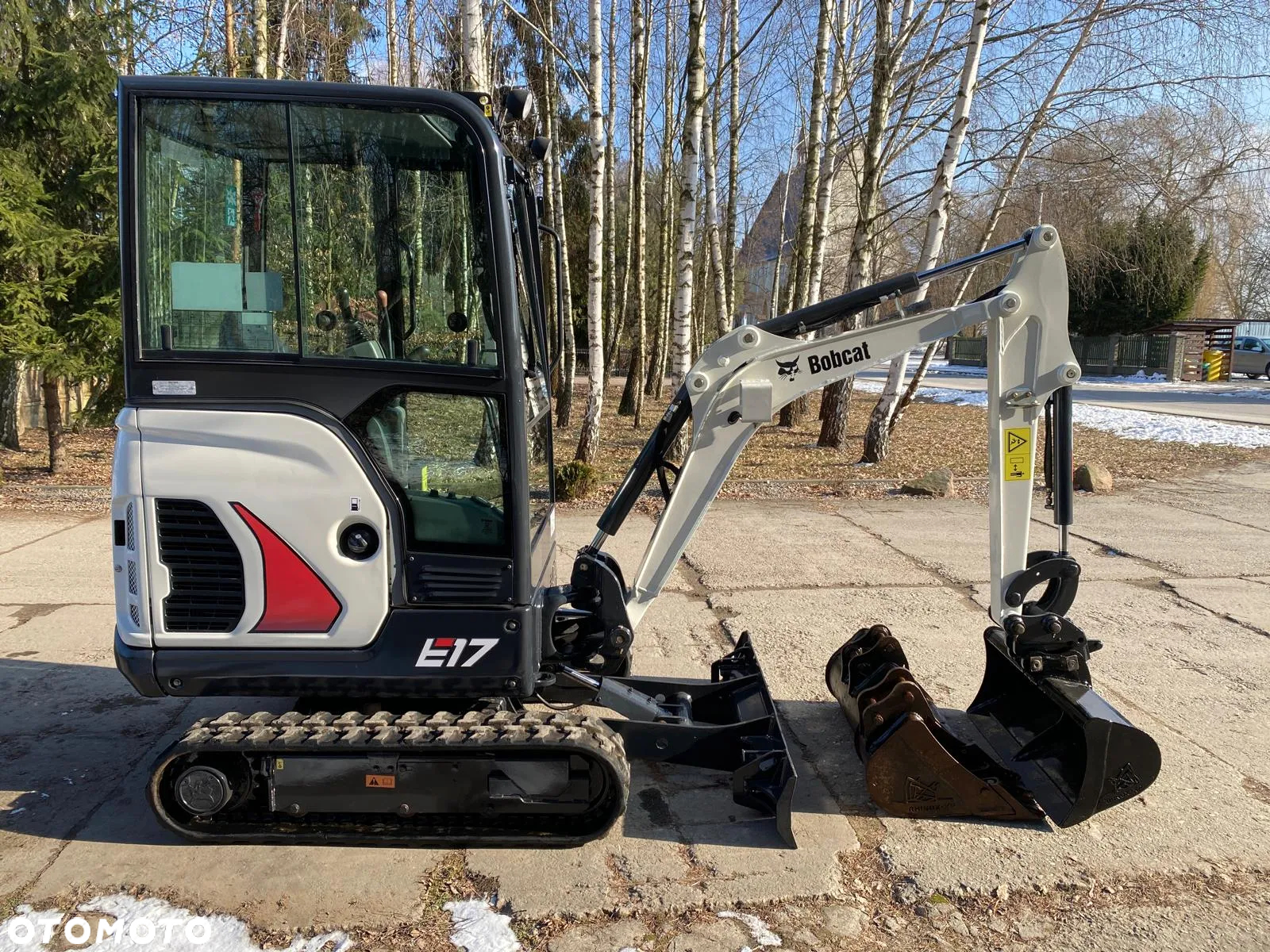 Bobcat E17 | 2019R | PO SERWISIE | 3 ŁYŻKI! | FV - 5