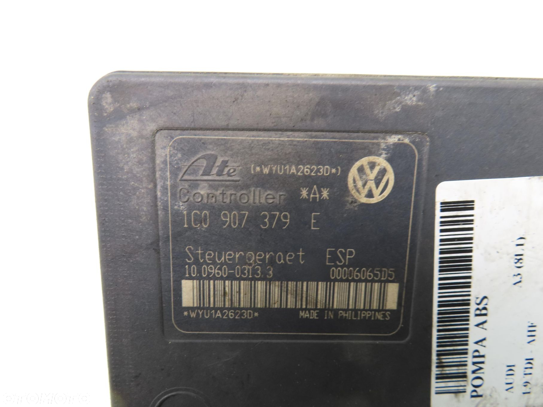 POMPA ABS AUDI A3 8L 1C0907379E 1J0614517E - 5