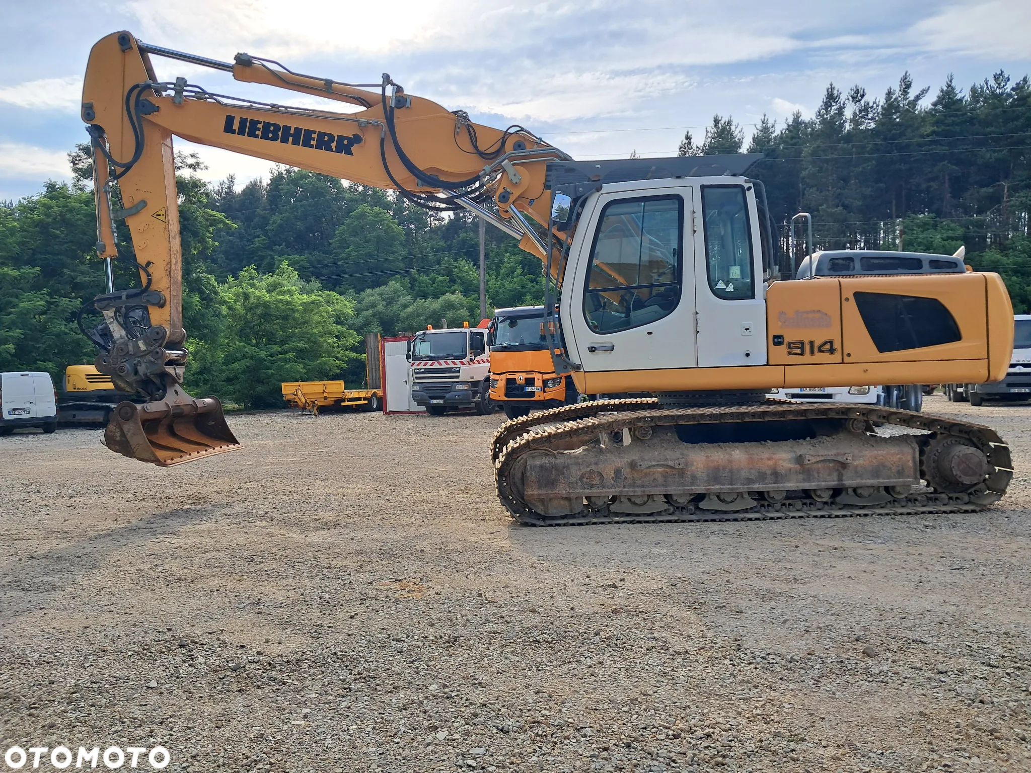 Liebherr R914C   Koparka Gąsienicowa Likufix - 2