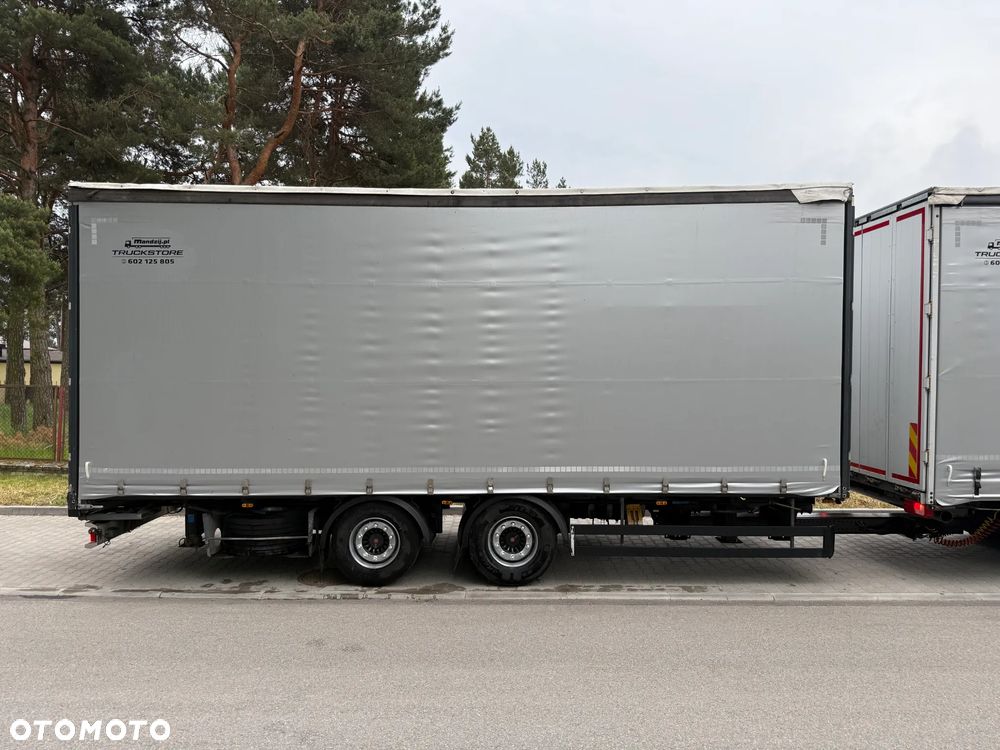 DAF XF510 SSC 6x2 JUMBO OŚ PODNOSZONA AUTOMAT RETARDER STANDKLIMA PRZEBIEG:760000km XENONY SKÓRA LODÓWKA ZABUDOWA FIRANKA DŁ:7.80m NOWA PLANDEKA!!! EURO 6 2017r + PRZYCZEPA TANDEM SCHWARZMULLER OSIE SAF ZABUDOWA FIRANKA DŁ:7.80m NOWA PLANDEKA!!! 2012r ZESTAW PRZEJAZDOWY PRZESTRZENNY 120m3 ŁADNY - 6