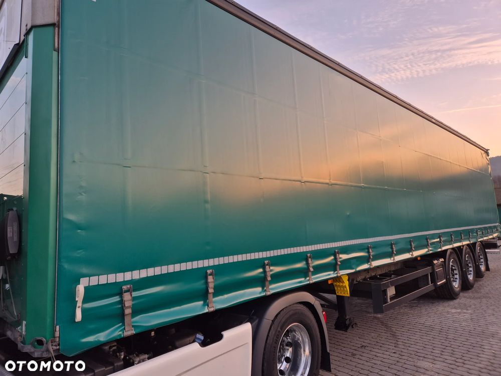 Schmitz Cargobull Standard 2018 2x oś podnoszona podnoszony dach z Niemiec  / OŚ PODNOSZONA / ładne opony / nowa plandeka / od pierwszego właściciela / OKAZJA - 26