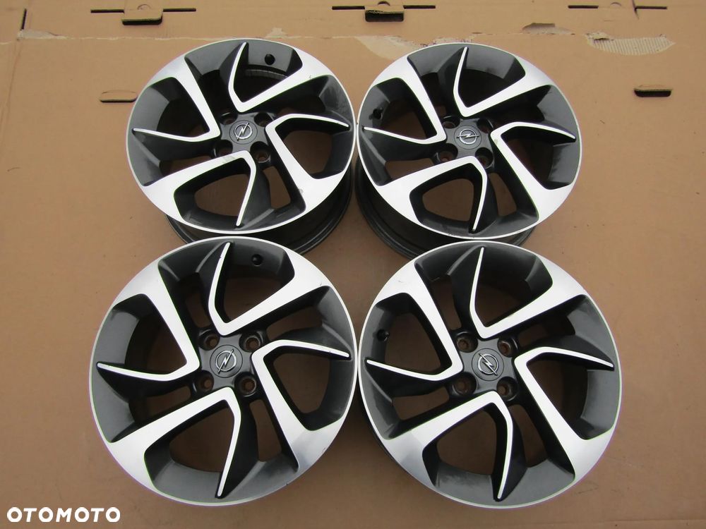 4x Felgi 16 Opel Adam Astra G H Corsa D E Meriva Combo C Karl Fiat Grande Punto Evo 4x100 - 14