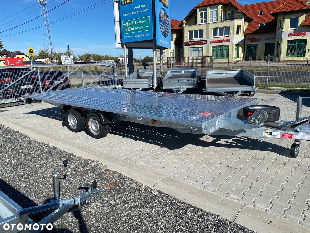 Niewiadów Laweta samochodowa MARS 450x210  przyczepa platforma z najazdami JUPITER - 20