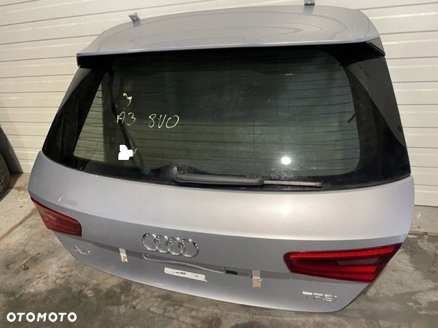 AUDI A3 8V KLAPA stan bdb kolor srebrny 3d 2014r - 3