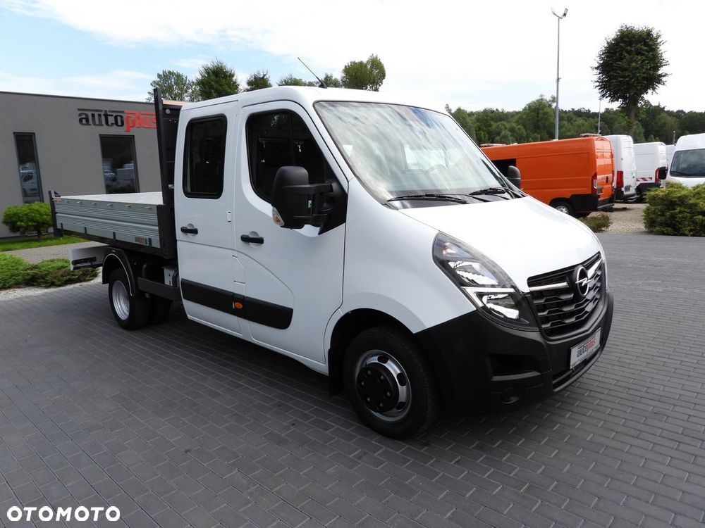 Opel MOVANO WYWROTKA PODWÓJNA KABINA DOKA 7 MIEJSC LEDY BLIŹNIACZE KOŁA KLIMATYZACJA  145KM - 5