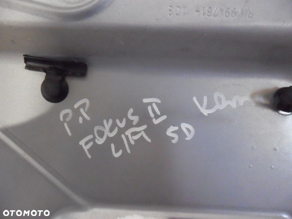 FORD FOCUS MK2 LIFT KOMBI 07-11 2009r PODNOŚNIK SZYB PRAWY PRZÓD - 12