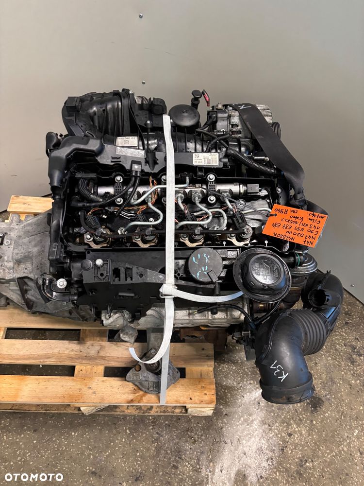 Silnik kompletny BMW n47 n47d20 n47d20a 2008  eu4 143 konie 2.0 e90 e91 - 4