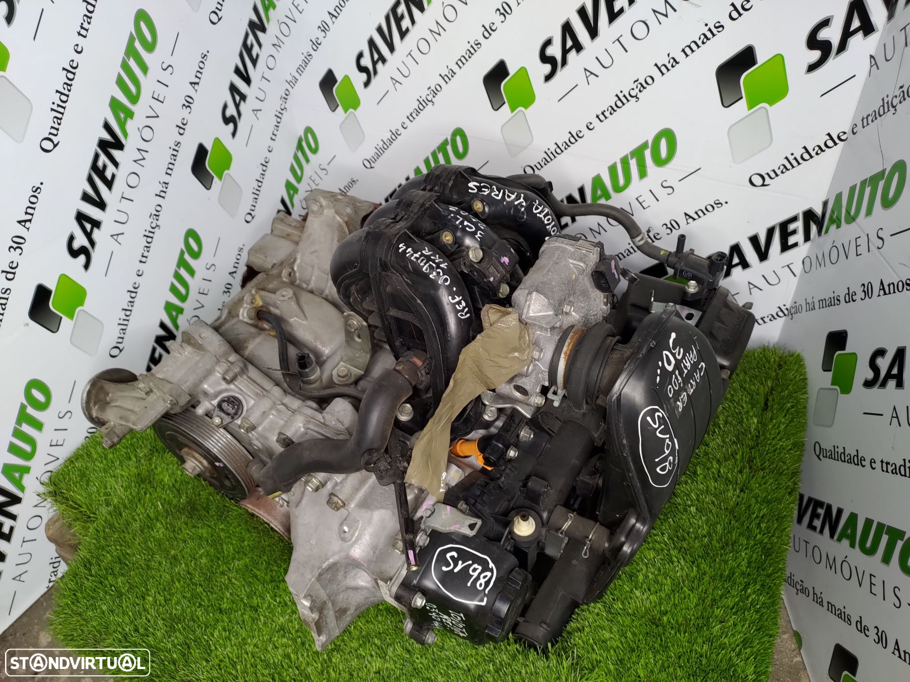 Motor Para Peças Toyota Yaris (_P9_) - 2