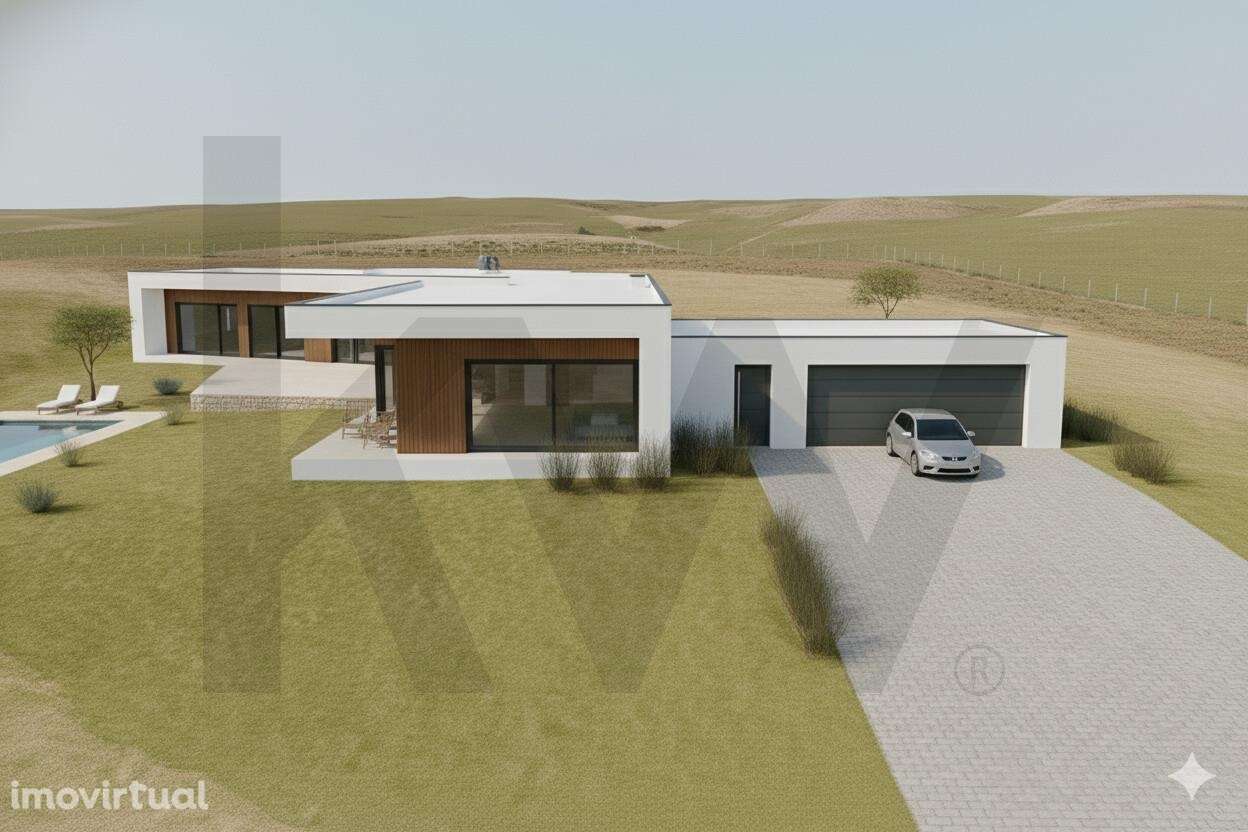 Moradia Contemporânea em Construção — Vale Murteira, Venda do Pinhe - Grande imagem: 3/14