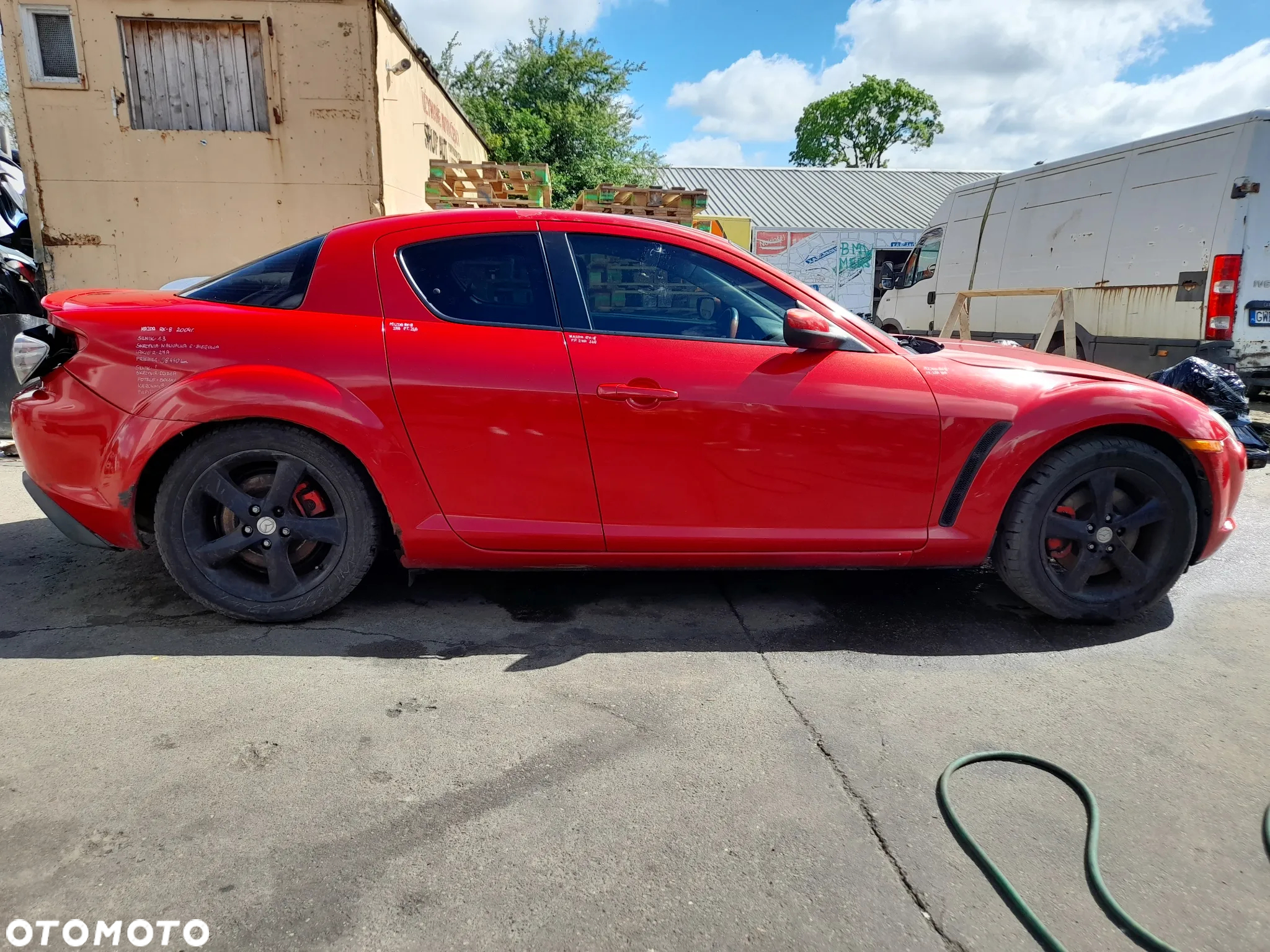MAZDA RX-8 DRZWI LEWY TYŁ LEWE TYLNE 27A - 12