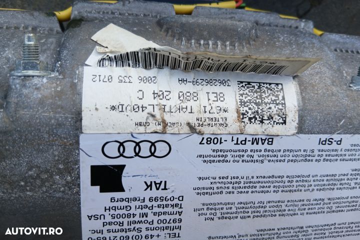 Kit airbag cu plansa de bord 8E0857705F 8E0857706F 8E1880204C 8E09596 - 6