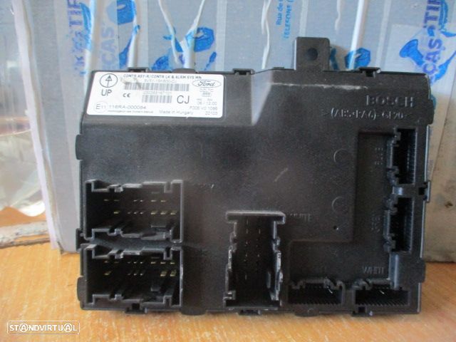 Centralina BV2112A650ACC 0281018993  8V5115K600CJ FORD FIESTA 6 2012 1.4 TDCI 71CV 3P BRANCO BOSCH - 4