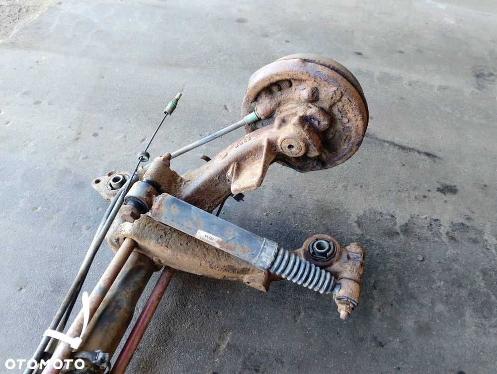 BELKA OŚ ZAWIESZENIA TYŁ BĘBNY BEZ ABS PEUGEOT 206 I HB 3D - 2